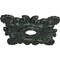 Ekena Millwork Crawley Medallion (Canopies up to 6 3/4"), 18"W x 18"H x 3 1/4"ID x 1 1/2"P, Painted Turtle Crackle CM18CRPTC - alternate 3